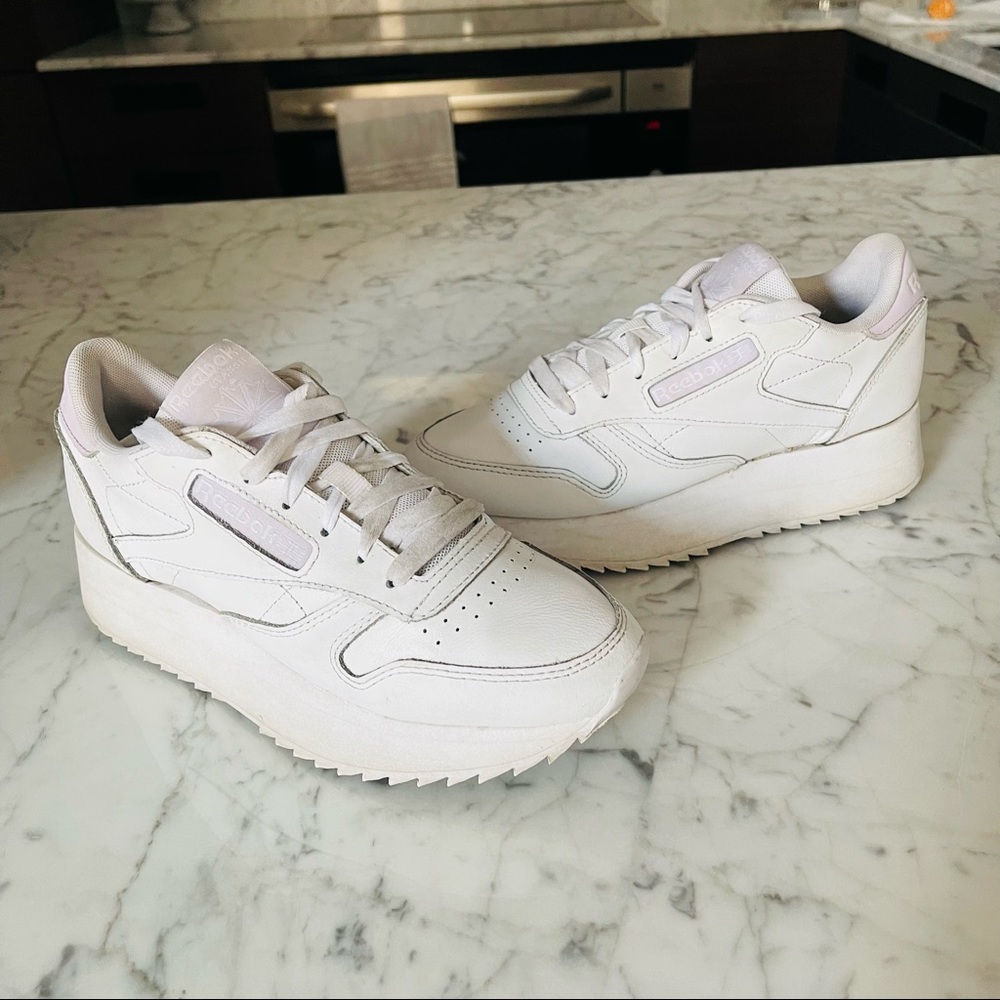 Reebok Classic White Sneakers - Picture 9 of 15